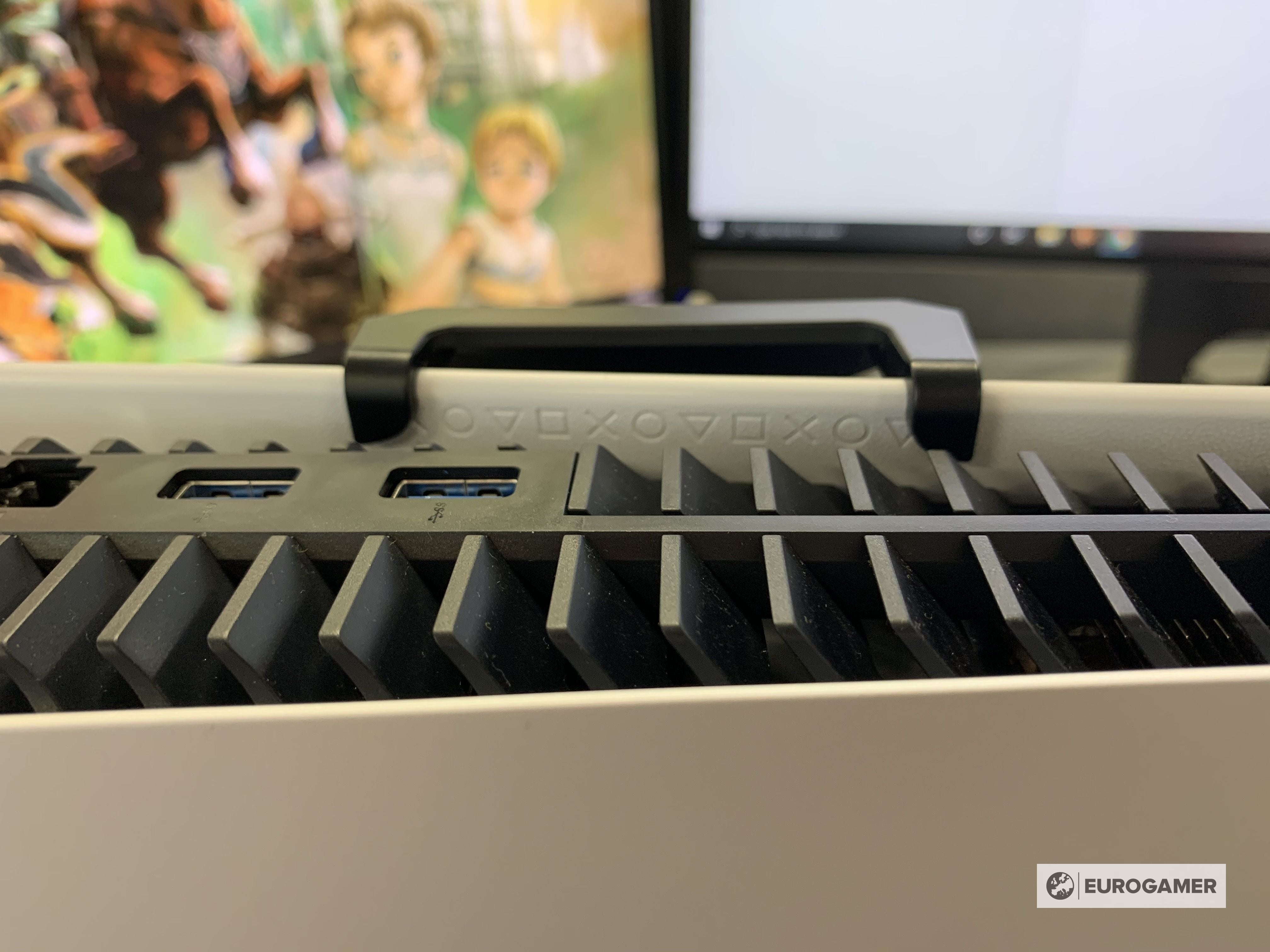 PS5 Soporte Cómo colocar la base en vertical y horizontal en